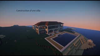 FRMinecraftConstruction dune villa Episode n°1 [upl. by Edny]