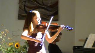 Julie Bertollet  Wieniawski Violin Concerto n°2 [upl. by Lesiram]