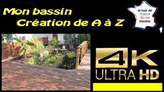 Bassin création de A à Z en 4k [upl. by Hinze237]