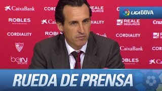 Emery quotLa salida de Konoplyanka nos ha dado mucha frescuraquot [upl. by Flessel]