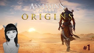 Novice Egyptologist Cries Over Beautiful Game Assassins Creed Origins PCBlind part 1 [upl. by Xila]