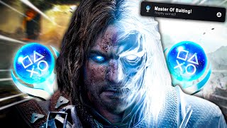 The Shadow Of Mordor Platinum Trophy Is Peak Gaming At Its Finest [upl. by Tellford]