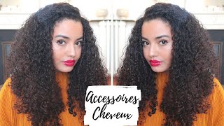 Les Accessoires Indispensables Pour CHEVEUX BOUCLÉS  Une Curly Hair Routine AU TOP [upl. by Inalel283]