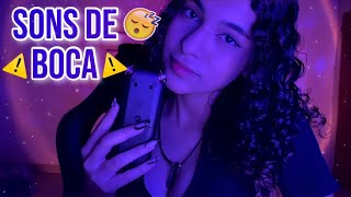 ASMR  SONS DE BOCA ULTRA SENSÍVEIS NA SENSIBILIDADE MÁXIMA DO TASCAM 👄💦 [upl. by Treble]