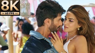 Akhiyaan Gulaab 8k ultra Hd Song  Kriti Sanon Shahid Kapoor  Teri Baaton Mein Aisa Uljha Jiya [upl. by Airamanna]