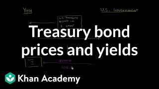 Treasury bond prices and yields  Stocks and bonds  Finance amp Capital Markets  Khan Academy [upl. by Ettesus]