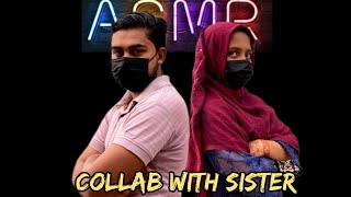 ASMR collab With Sister Fast ASMR Collab 👧 [upl. by Attayek]