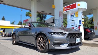 2024 Ford Mustang Fuel Economy Review  The Most FuelEfficient Mustang Ever Built [upl. by Hamo]