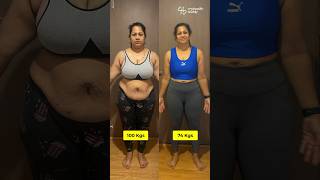 26 kgs Belly Fat loss Thyroid and Cholesterol Issues [upl. by Rusert]