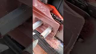 norwood pm14 chainsaw mill attaching chainsaw [upl. by Katha]