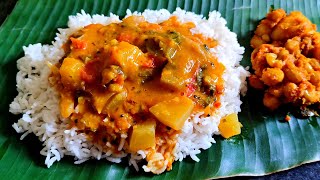 இப்படி சாம்பார் வச்சா சுவையும் மணமும் சூப்பரா இருக்கும்  Chowchow sambar recipe in tamil [upl. by Frum]