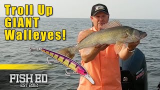 Guide Tested Trolling Tactics amp Baits for BIG DeepWater Walleyes  Fish [upl. by Chafee289]