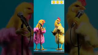 Chicks are dancing and singing chicks cutechicks cuteanimals shorts short viralshorts [upl. by Mart]