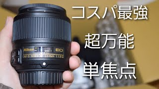 【カメラ初心者におすすめ】AFS NIKKOR 35mm f18G ED単焦点レンズで撮影した写真を紹介！ [upl. by Pogue885]