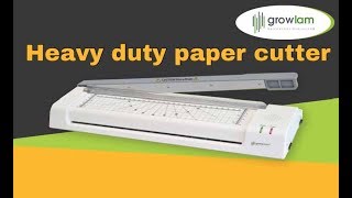 Growlam Multi Laminator with Paper Cutter [upl. by Cosette628]