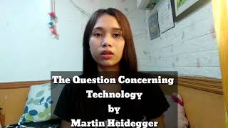 The Question Concerning Technology by Martin Heidegger [upl. by Hakim]