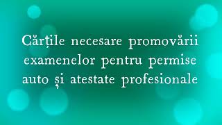 Vasile Varga Cărțile de bază pentru obținerea PERMISULUI AUTO și ATESTATULUI PROFESIONAL  ADMIS [upl. by Ecidnac]