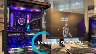 Komputer SLC GAME 70824 i512600K  RAM 32GB  RTX4060Ti  SSD M2 1TB Windows 11 Pro pc olsztyn [upl. by Dale]