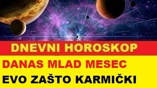 MLAD MESEC U RIBAMA EVO ZAŠTO SE ZOVE KARMIČKI DNEVNI HOROSKOP 10 mart 2024 [upl. by Ajnat]