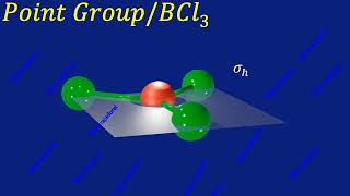 Point GroupsBCl3D3hsymmatry elementsPhysical Chemistry [upl. by Ovida463]