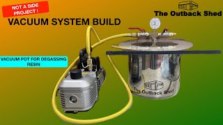 Home Made Vacuum Chamber for Degassing Resin [upl. by Shawn]