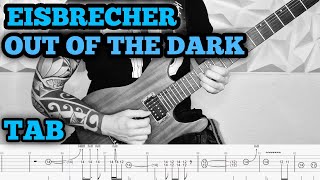 Eisbrecher  Out of the Dark  Falco   Guitar Cover  TAB [upl. by Nrojb]