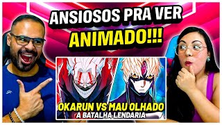 REACT JOVEM OTAKU  OKARUN VS JIN ENJOJI MAU OLHADO  BATALHA COMPLETA [upl. by Jonathon]