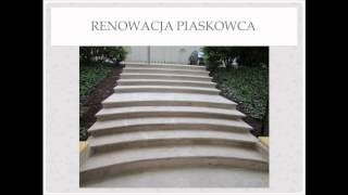 Piaskowiec renowacja elewacje posadzki  firma REMARK [upl. by Notgnihsaw188]