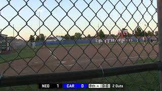 Carthage vs Neosho Softball [upl. by Auqcinahs]