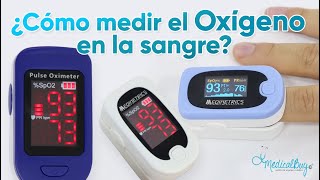 ¿Cómo medir el oxígeno en la sangre [upl. by Rip]