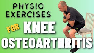 Stronger Knees with Osteoarthritis at 55  3 Safe Exercises  Be Mobile Physiotherapy [upl. by Enoitna595]