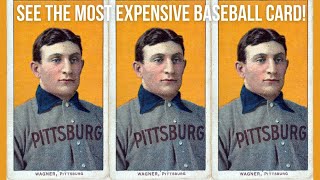 Seeing the Legendary Honus Wagner Baseball Card at the National Sports Collectors Convention [upl. by Greggs]