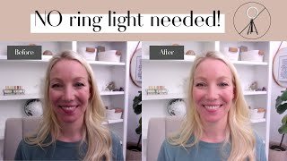 How to adjust camera lighting in ZOOM without needing a ring light [upl. by Ilysa]