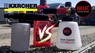 MJJC Foam Lance vs Karcher Foam Lance Which Should You Buy [upl. by Llenrahs]