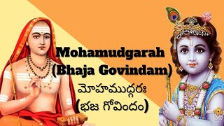 Bhaja Govindam Telugu Lyrics And Meaning  Shankaracharya [upl. by Salamone175]