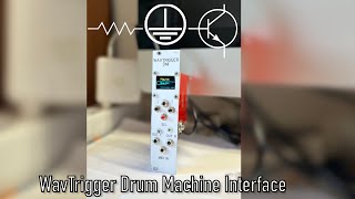 quotWavTrigger Drum Machine Interfacequot Eurorack Module using an Arduino [upl. by Rudiger]