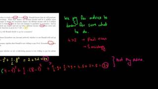 MICROECONOMICS I Willingness To Pay For Advice I Dealing With Uncertainty [upl. by Norod]