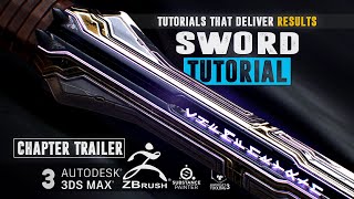 SWORD Tutorial  CHAPTER OVERVIEW  Master the art of Zbrush 3Ds Max Substance Painter amp Marmoset [upl. by Negaem]