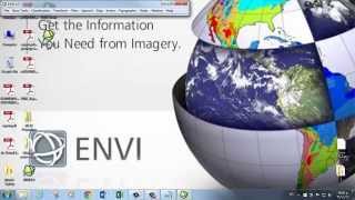 Install ENVI 45 with license [upl. by Ailbert]