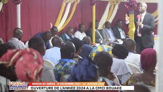 RTVC INFO  OUVERTURE DE LANNEE 2024 A LA CMCI BOUAKE [upl. by Christianna704]