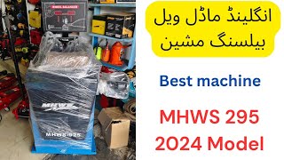 wheel balancing  Car wheel balancing MHWS925 machine unboxing 2024 [upl. by Ahsats]