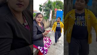 নাও এবার ঠেলা সামলাও 🤣 youtubeshorts funnyvideo comedyvideo funnyreels sampasuvranillifestyle [upl. by Ruhtra]