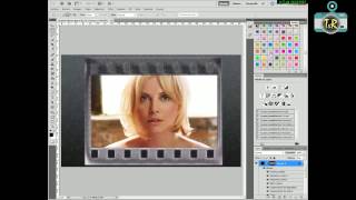 Tutorial Photoshop CS5 Fácil y Rápido 5º  Marcos para fotos con estilos pinceles y formas [upl. by Saitam]