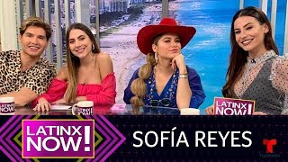 Sofía Reyes revela los secretos de su canción Idiota  LatinxNow  Entretenimiento [upl. by Atnas]