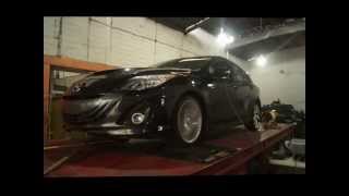 MazdaSpeed 3 Stage 2 Dyno Run [upl. by Vachil]