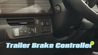 How to Use Your Trailer Brake Controller on Your Sierra EV [upl. by Victoria]