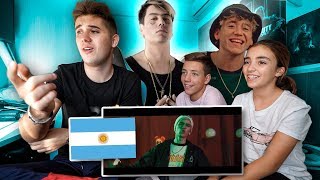 MI PRIMA Y SU NOVIO REACCIONAN A TRAP ARGENTINO🇦🇷 POR PRIMERA VEZ PAULO LONDRA DUKI LIT KILLAH [upl. by Obelia]