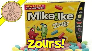 Mike and Ike Zours  Sour Fruit Flavored Candy [upl. by Tija]