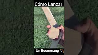 Cómo lanzar un Boomerang 🪃 [upl. by Langan]