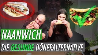 Naanwich  Die gesunde DönerAlternative  vegetarisch [upl. by Annawoj754]